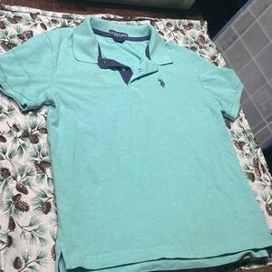 Polo by Ralph Lauren Men's Teal Polo Shirt